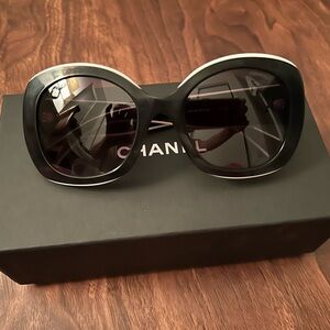 Chanel square sunglasses